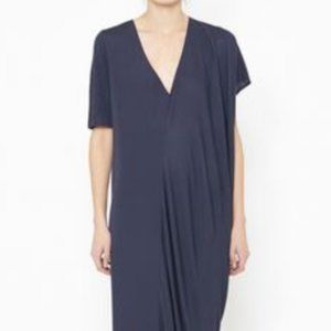 Zero+Maria Cornejo Matt Jersey Asymmetrical Dress